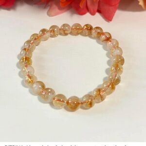Elegant Citrine Beaded Bracelet